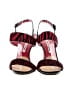 Manolo Blahnik Stripes Red Sandals Size EU 37 - photo 2
