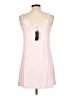 Assorted Brands Solid Pink Casual Dress Size L - photo 2