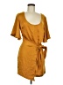 lèRumi 100% Polyester Orange Casual Dress Size M - photo 1