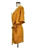 lèRumi 100% Polyester Orange Casual Dress Size M - photo 5