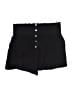 Mi ami 100% Cotton Solid Black Shorts Size L - photo 1