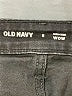 Old Navy Solid Black Cargo Shorts Size 8 - photo 3
