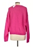 Gap Solid Pink Pullover Sweater Size L - photo 2