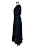 Max Studio 100% Polyester Solid Blue Casual Dress Size M - photo 5