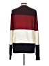 Tommy Hilfiger 100% Cotton Color Block Burgundy Pullover Sweater Size L - photo 2