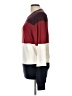 Tommy Hilfiger 100% Cotton Color Block Burgundy Pullover Sweater Size L - photo 5