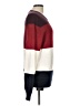 Tommy Hilfiger 100% Cotton Color Block Burgundy Pullover Sweater Size L - photo 4