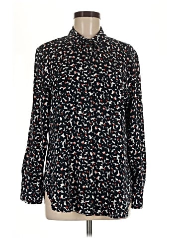 Ann Taylor Factory Long Sleeve Blouse (view 1)