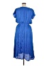 Express 100% Polyester Blue Cocktail Dress Size XL - photo 2