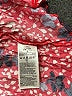 Gap 100% Rayon Print Red Casual Dress Size L (tall) - photo 8