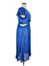 Express 100% Polyester Blue Cocktail Dress Size XL - photo 4