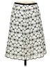 Max Studio 100% Cotton Graphic White Casual Skirt Size 0 - photo 1