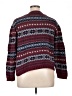 Eddie Bauer 100% Cotton Fair Isle Burgundy Pullover Sweater Size XL - photo 2
