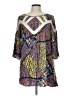 Entro 100% Rayon Blue 3/4 Sleeve Blouse Size L - photo 1