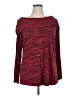 Soma Red Long Sleeve Top Size XL - photo 1