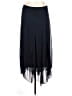 Chico's Solid Blue Casual Skirt Size Med (1) - photo 1