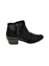 Lucky Brand 100% Leather Black Ankle Boots Size 9 - photo 1