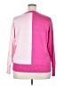 Cable & Gauge Hearts Pink Pullover Sweater Size 2X - photo 2