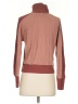 Monrow Color Block Burgundy Turtleneck Sweater Size XS - photo 2
