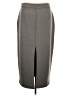 Express Solid Gray Casual Skirt Size XL - photo 2