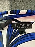 Topshop 100% Polyester Blue Casual Dress Size 6 - photo 4