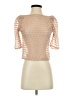 American Apparel 100% Polyester Tan 3/4 Sleeve Top Size XS - photo 1
