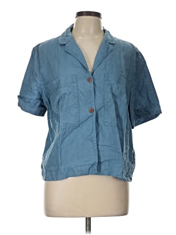 Everlane Short Sleeve Blouse (view 1)