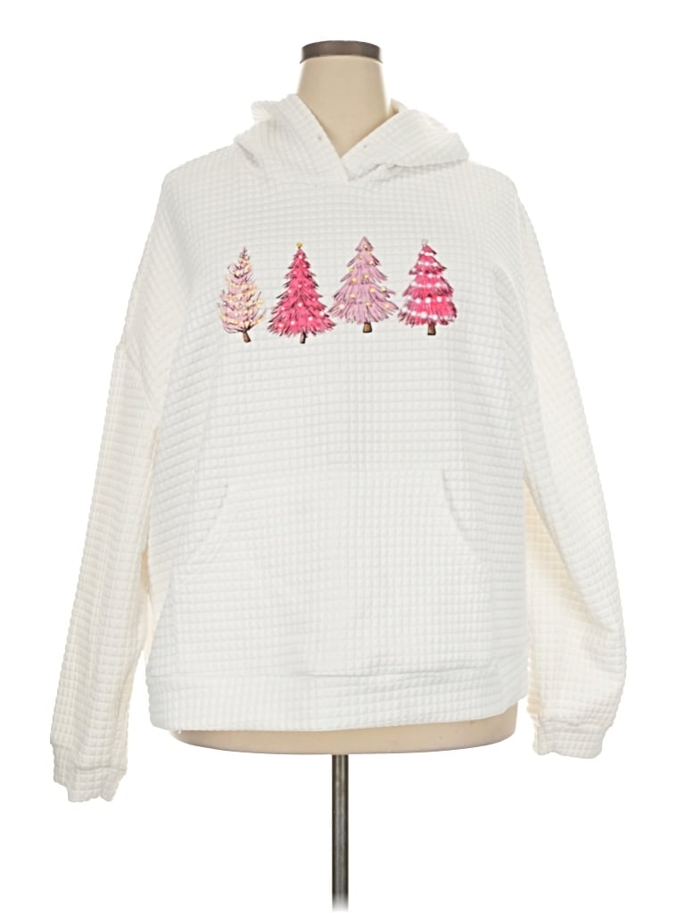 Pre-owned Unbranded Sweatshirt In White