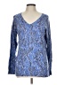 Apt. 9 Blue Pullover Sweater Size L - photo 1