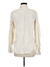 Old Navy 100% Cotton Ivory Long Sleeve Button-Down Shirt Size M (tall) - photo 2