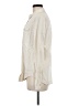 Old Navy 100% Cotton Ivory Long Sleeve Button-Down Shirt Size M (tall) - photo 5