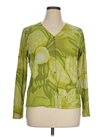 Jillian Jones Silk Cardigan (view 1)