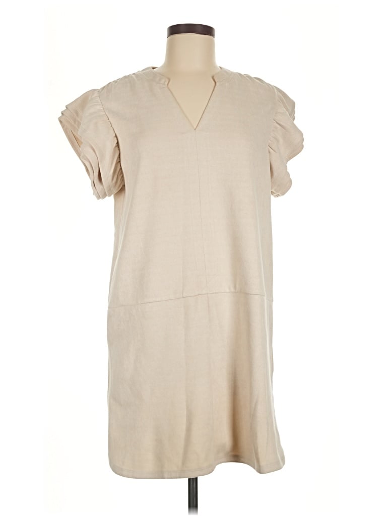 Pre-owned Thml Casual Dress In Tan