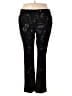 Chico's Graphic Black Casual Pants Size XL Tall (3.5) - photo 1