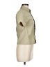 Zara Solid Tan Short Sleeve Button-Down Shirt Size 8 - 9 - photo 4
