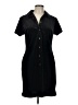 basic equipment 100% Polyester Black Casual Dress Size L - photo 1