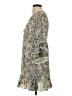 BCBGeneration 100% Polyester Paisley Gray Casual Dress Size 0 - photo 5