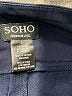 SOHO Apparel Ltd Solid Blue Formal Skirt Size L - photo 4