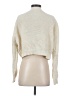 Line & Dot 100% Acrylic Ivory Cardigan Size S - photo 2