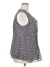 Notations 100% Polyester Gray Sleeveless Blouse Size 2X - photo 4