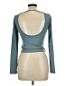 Cotton On Teal Long Sleeve Top Size L - photo 2