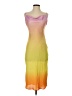 Express Tie-dye Yellow Casual Dress Size S - photo 1
