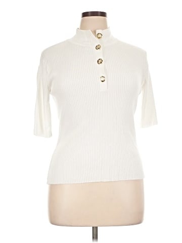 New York & Company Short Sleeve Top (view 1)