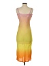 Express Tie-dye Yellow Casual Dress Size S - photo 2