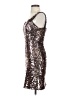 Guess 100% Polyester Metallic Silver Cocktail Dress Size 4 - photo 5