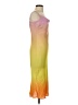 Express Tie-dye Yellow Casual Dress Size S - photo 4