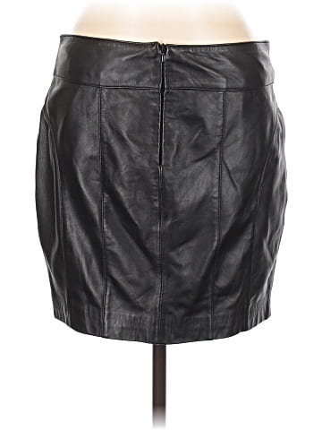 Arden B. Faux Leather Skirt (view 2)