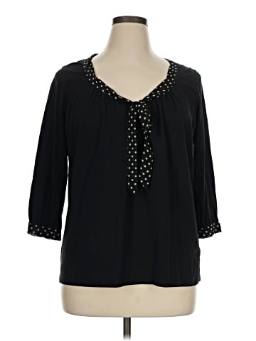 Jones New York Signature 3/4 Sleeve Blouse (view 1)