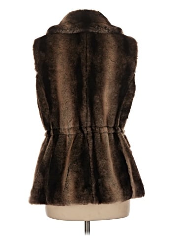 Christopher & Banks Faux Fur Vest (view 2)