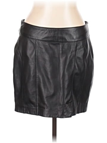 Arden B. Faux Leather Skirt (view 1)